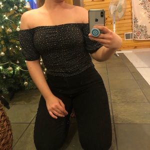 Off the shoulder top
